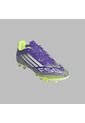 Guayos Adidas Kids F50 CLUB FG/MG - Morado/Verde de adidas Performance