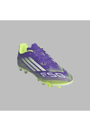 Guayos Adidas Kids F50 CLUB FG/MG - Morado/Verde