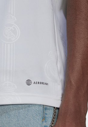 Camiseta Blanco-Negro-Lila adidas Performance Local Real Madrid 22/23