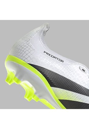 Guayos Adidas Hombre Predator League Lengüeta Plegable FG/MG - Blanco