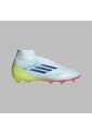 Guayos Adidas Mujer F50 League Mid Cut FG - Azul-Multicolor de adidas Performance