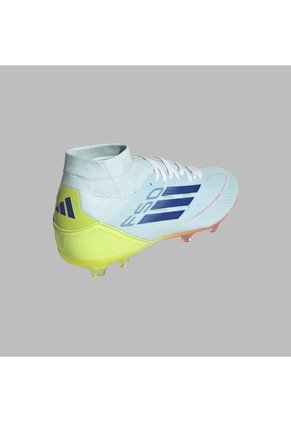Guayos Adidas Mujer F50 League Mid Cut FG - Azul-Multicolor