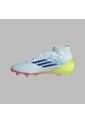 Guayos Adidas Mujer F50 League Mid Cut FG - Azul-Multicolor de adidas Performance