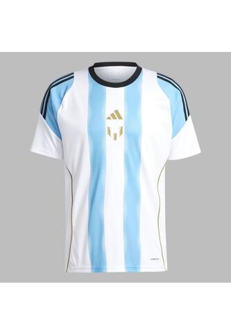 Camiseta Adidas Hombre Entrenamiento Messi - Azul-Blanco adidas Performance