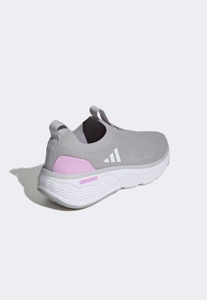 Tenis Walking Gris-Blanco-Lila adidas Sportswear Cloudfoam Go