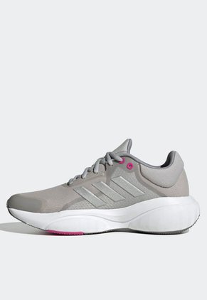 Tenis Running Gris-Plateado-Fucsia adidas Performance Response