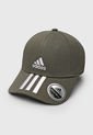 Gorra Verde Oliva-Blanco adidas Originals Baseball 3S de adidas Performance