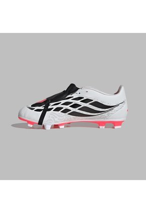 Guayos Adidas Predator Club Lengüeta Plegable - Blanco | FG
