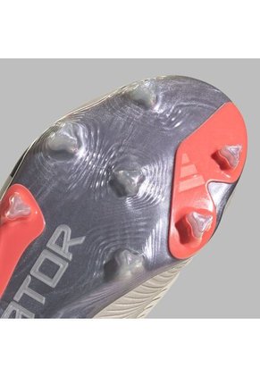 Guayos Adidas Kids Predator Elite Cesped Natural FG -Gris/Negro