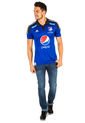 Camiseta polo Azul Royal-Negro adidas MIL H JSY Millonarios FC de adidas Performance