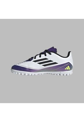 Torretin Adidas Kids F50 Club Messi  TF - Blanco-Purpura