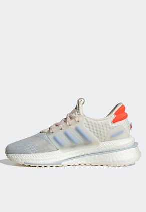 Tenis Running Celeste-Gris-Marfil-Naranja Neón adidas Performance X_PLORBOOST