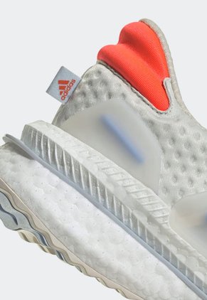 Tenis Running Celeste-Gris-Marfil-Naranja Neón adidas Performance X_PLORBOOST