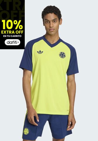 Camiseta Selección Colombia adidas Originals Visitante 26 Amarillo adidas Performance
