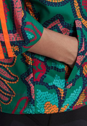 Chaqueta Verde-Rojo-Naranja-Rosa adidas Performance FARM Rio