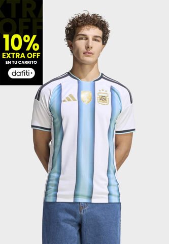 Camiseta adidas Performance Local Selección Argentina 26 Blanco adidas Performance
