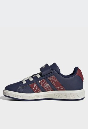 Tenis Lifestyle adidas Sportswear Grand Court Marvel Spider-Man Azul