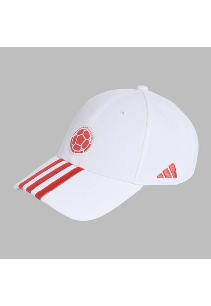 Gorra Adidas Hombre De Fútbol Colombia - Blanco