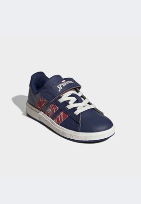 Tenis Lifestyle adidas Sportswear Grand Court Marvel Spider-Man Azul