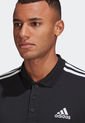 Camiseta Polo Negro-Blanco adidas Performance de adidas Performance