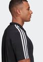 Camiseta Polo Negro-Blanco adidas Performance de adidas Performance