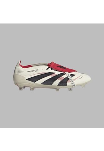 Guayos Adidas Hombre Predator Elite Lengu Plegable FG  - Blanco adidas Performance