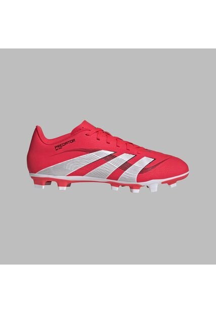 Guayos Adidas Hombre Predator Club FG/MG - Rojo-Blanco