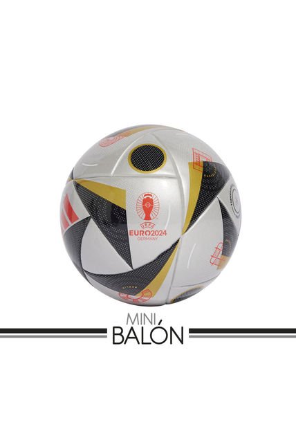 ADIDAS MINIBALON FUSSBALLLIEBE FUTBOL HOMBRE PLATEADO