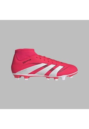 Guayos Adidas Hombre Predator Club Sock FG/MG - Rojo-Blanco