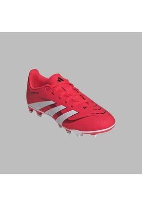 Guayos Adidas Kids Predator Club Turf FG/MG - Rojo-Blanco