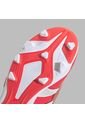 Guayos Adidas Kids Predator Club Sock FG/MG -Rojo-Blanco de adidas Performance