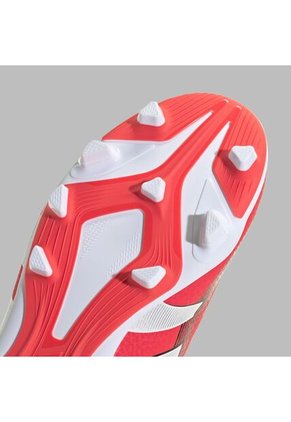 Guayos Adidas Kids Predator Club Sock FG/MG -Rojo-Blanco