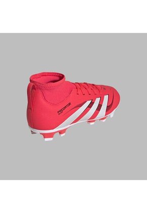 Guayos Adidas Kids Predator Club Sock FG/MG -Rojo-Blanco