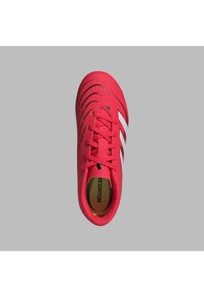 Guayos Adidas Kids Predator Club Turf FG/MG - Rojo-Blanco