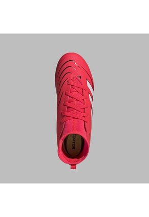 Guayos Adidas Kids Predator Club Sock FG/MG -Rojo-Blanco