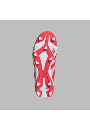 Guayos Adidas Kids Predator Club Sock FG/MG -Rojo-Blanco