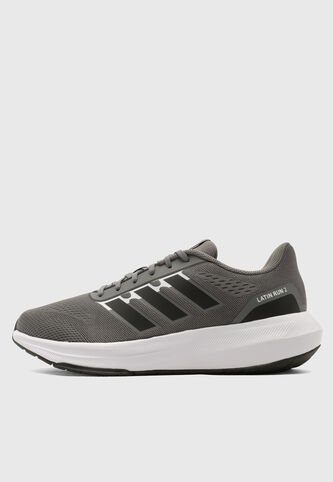 Tenis Running adidas Performance Latin Run 2.0 Gris adidas Performance