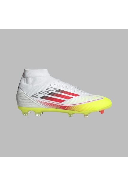 Guayos Adidas Mujer F50 League Mid FG/MG Cleats-Blanco