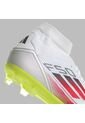 Guayos Adidas Mujer F50 League Mid FG/MG Cleats-Blanco de adidas Performance