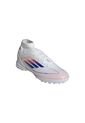 Adidas Performance Guayos Adidas Mujer F50 League Pasto Sintético Corte Medio-Blanco-Azul Guayos de adidas Performance