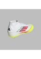 Guayos Adidas Mujer F50 League Mid FG/MG Cleats-Blanco de adidas Performance