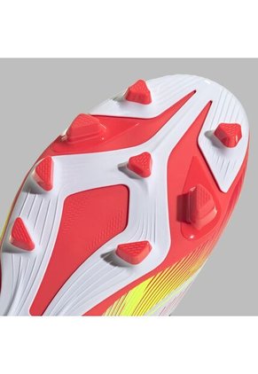 Guayos Adidas Hombre F50 Club FG/MG-Blanco-Rojo