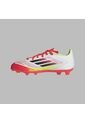 Guayos Adidas Kids F50 League FG/MG-Blanco-Rojo de adidas Performance