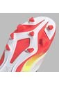 Guayos Adidas Kids F50 Club FG/MG -Blanco-Rojo de adidas Performance