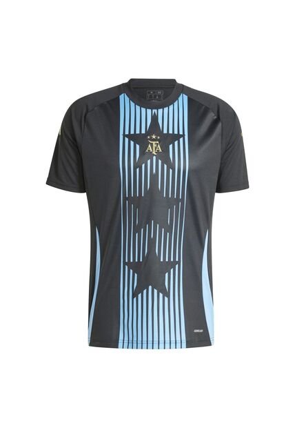 Adidas Performance Camiseta Adidas Hombre Argentina Pre-Match-Negro-Azul Camiseta