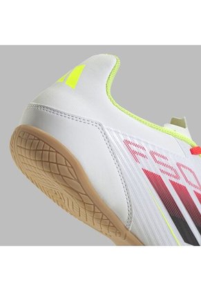 Tenis Adidas F50 Club Cancha Cubierta IN - Blanco
