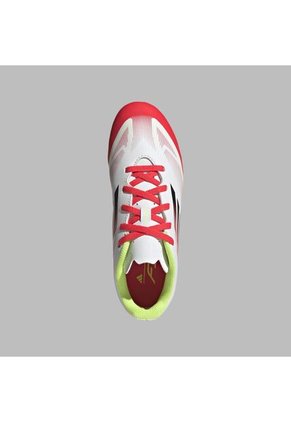 Guayos Adidas Kids F50 Club FG/MG -Blanco-Rojo