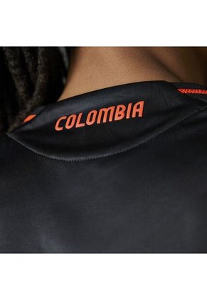 Adidas Performance Camiseta Adidas Mujer Visitante Selección Colombia 2024 Versión Jugador-Negro-Rojo Camiseta