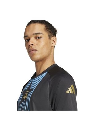 Adidas Performance Camiseta Adidas Hombre Argentina Pre-Match-Negro-Azul Camiseta