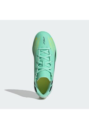 Guayos Rosado Adidas F50 Hyperfast Club Pasto Artificial Niños Verde